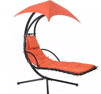 Chaise longue suspendue, support d'arc, porche, hamac, auvent, extérieur, balançoire, lit de rêve
