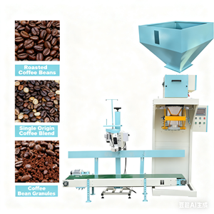 Máquina Multifuncional de Ensacado y Empaquetado de Bolsas de Boca Abierta de 5kg a 50kg para Arroz, Alimentos para Animales, Fertilizantes, Gránulos y Granos - Product Image 6