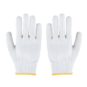 免费样品高性能白棉针织手套