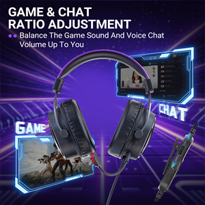 หูฟังเกมมิ่ง <span class=keywords><strong>FIFINE</strong></span> H16 เสียงเซอร์ราวด์เสมือนจริง 7.1 หูฟังแบบครอบหูพร้อมไฟ RGB และไมโครโฟนตัดเสียงรบกวน - Product Image 4
