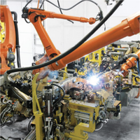Robot de soudage à 6 axes KUKA KR25 R1840-3 Arc HW avec moteur PLC, charge utile de 25 kg, haute précision