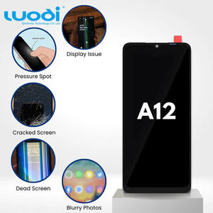 Reemplazo de pantalla táctil de fábrica Afficher Tela Pantallas LCDs de teléfono móvil para Samsung para Galaxy A12 A125 - Product Image 4