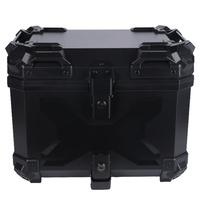 Boîte à bagages de moto universelle étanche de grande capacité 45L en ABS pour le tourisme
