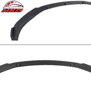 Pour Tesla Model 3 2017-2023 Berline, lèvre de pare-chocs avant style IKON, PP noir mat - 3 pièces, kit carrosserie de haute qualité - Product Image 6