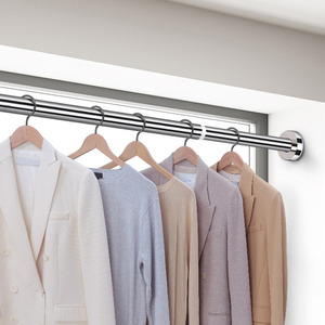 <span class=keywords><strong>Tringle</strong></span> à rideau rétractable en acier inoxydable de style européen pour la décoration de la maison moderne - Product Image 2