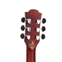 Guitare acoustique 6 cordes 41 pouces, guitare acoustique en bois d'épicéa massif, guitare acoustique avec protection de sélection, EQ accepté