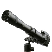 Objectif d'appareil photo télescopique universel 420-800 mm F/8.3-16 plein format à mise au point manuelle multifonction haute résolution pour l'extérieur