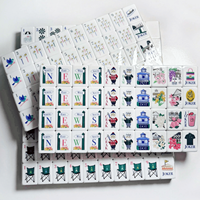 2026 Golf Master Ensemble de Mahjong Version Américaine 160 Tuiles de Mahjong en Acrylique Collection Élégante Jeu de Société Divertissement pour Adultes