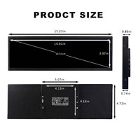 14.5" 2560x720 Stretched Bar IPS Monitor USB Type-C Secondary Screen for Pc Case CPU GPU Temp Monitoring,Replacement 3x120mm Fan