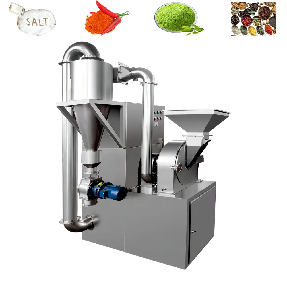 DZJX Sugar Hibiscus Grinder Machine Fatias De Gengibre Secas Estrela Anis Masala Pulverizer Pimenta Preta Cravo Máquina De Moagem De Frutas