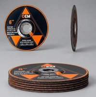 Disque de ponçage à lamelles de 125 mm pour le polissage des métaux, abrasif haute performance