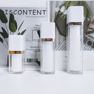 Cosmetic Packaging Custom Color Plastic Vacuum Airless <b>Pump</b> <b>Bottle</b> for Lotion Cream Foundation - Product Image 6