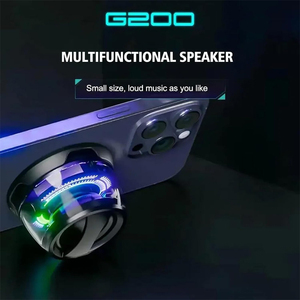Altavoz Bluetooth Magnético G200: Tu Compañero <span class=keywords><strong>de</strong></span> Audio Portátil para Exteriores con Sonido Premium e Iluminación RGB Vibrante - Product Image 2