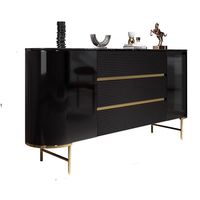 Luminaire italien Armoire d'accueil de luxe Buffet de salle à manger moderne et simple Table de contrôle de couloir
