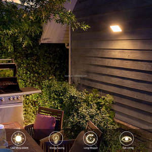 Outdoor Led Schijnwerper Tuin Magazijn Parkeerplaats 50W 100W 150W 200W Ip66 Schijnwerpers Voor Achtertuin Balcon Corridor Verlichting - Product Image 5