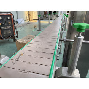 Convoyeur de <span class=keywords><strong>transport</strong></span> à bande à chaîne pour boisson eau boisson bière vin sauce bocal en verre bouteille en plastique - Product Image 3