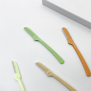 2 PCS Kit de rasoirs pour femmes Rasoir à sourcils <span class=keywords><strong>Tondeuse</strong></span> à sourcils Outil de rasage pour hommes filles - Product Image 3