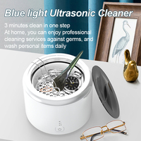 Nettoyeur à ultrasons portable 35W/50W en option pour prothèses dentaires, bijoux, bagues en diamant, colliers, appareils orthodontiques, moulinets de pêche