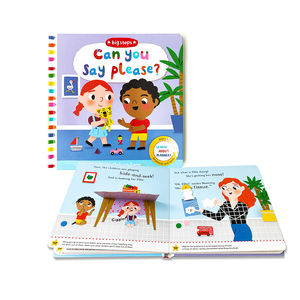 หนังสือภาพแบบยกแผ่นได้ หนังสือกระดาษแข็งสำหรับเด็ก หนังสือเสริมพัฒนาการสำหรับเด็ก หนังสือเด็กอ่านเล่น พิมพ์หนังสือเด็ก - Product Image 1