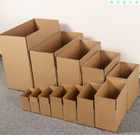 Boîtes en carton ondulé 5 plis en matériaux recyclés personnalisées, grandes boîtes d'expédition, de déménagement et de stockage, épaisseur 6-7 mm, certifiées ISO, personnalisées