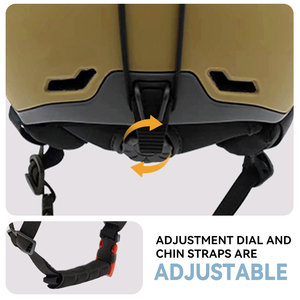 Dernier modèle de casque de ski de haute qualité de l'usine Lanova, 6 aérations, DUAL SPORT, casque de snowboard pour adultes et jeunes, casque de ski personnalisé en moulage intégré - Product Image 4