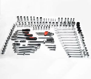 Maxpower Workshop 150 Pieces Car Repair <b>Tool</b> <b>Set</b> Socket Wrench Mechanic Kit - Product Image 1