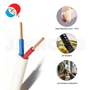 Câble plat BVVB à double <span class=keywords><strong>gaine</strong></span> en PVC pour boîte de distribution, équipement industriel, câblage fixe - Product Image 2