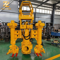 Pompe centrifuge à eau sèche pour dragage de sable et gravier, en alliage de chrome haute résistance, pour l'exploitation minière, avec garantie de deux ans