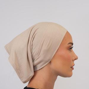 Classical muslim solid color under <b>hijab</b> <b>cap</b> soft Customizable Comfortable Stretchy Breathable Lightweight Modest - Product Image 1