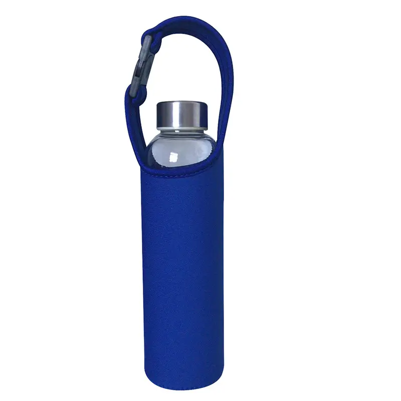 OEM ODM neopren su şişe çantası kol ve kayış yalıtımlı içecek su ile omuz taşıma çantası ile şişe çantası çanta taşıyıcı tutucu