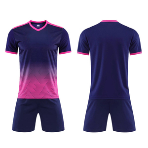 Kits d'entraînement avec logo par sublimation personnalisée Chemise Short Ensembles complets Uniformes Maillots de football Maillot de football pour hommes - Product Image 4