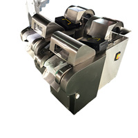Commerciële elektrische groentesnijmachine, automatische groentesnijder, -schaaf en -blokjesmachine voor voedselverwerking