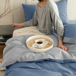 <span class=keywords><strong>2023</strong></span> Nuevo juego de cama de cuatro piezas cepillado de doble lucha transpirable para el hogar del hotel. - Product Image 3