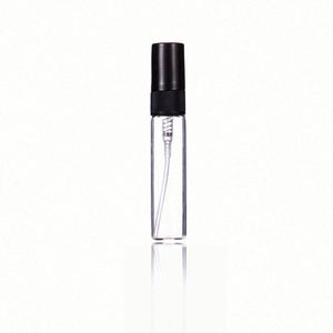 Venta al por mayor de mini envases de lujo vacíos de vidrio transparente para muestras de perfume y aceite, cuadrados de 2ml, 3ml, 5ml, 10ml, personalizables con serigrafía. - Product Image 3