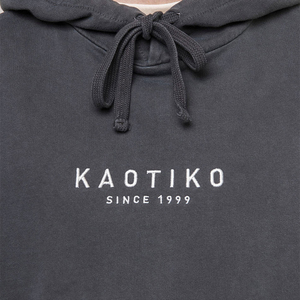 เสื้อฮู้ดปักลายสำหรับผู้ชาย,เสื้อมีฮู้ดสีเทาฟอกด้วยผ้าฝ้ายปรับแต่งโลโก้ได้ตามต้องการฤดูใบไม้ร่วงปี2021 - Product Image 5