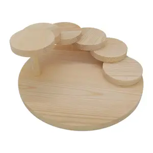 PINNOVO卸売木製竹寿司ディスプレイトレイ