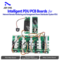 Boîtier de distribution PDU intelligent OEM ODM personnalisé JSY-MK-811 220V AC 63A SNMP V1/V2c/V3 Ethernet RS485