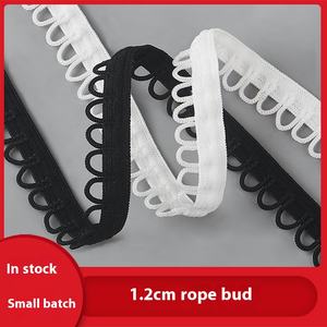 Stock 1,2 cm ancho agujero diente cinturón pequeño encaje botón Correa juguete muñeca accesorios 1mm Jacquard impreso 6mm bolsos de costura zapatos sarga - Product Image 3