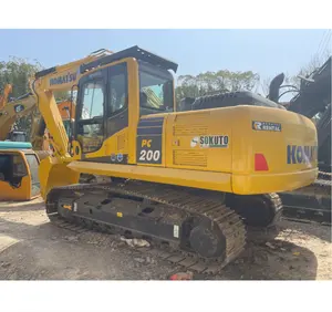 Komatsu PC200 Crawler Excavator 20 Ton Used Japan Excavator Komatsu PC200 for Sale Great Condition in Shanghai