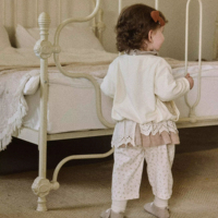 Cardigan doublé à poches contrastantes pour tout-petits, veste décontractée douce pour bébés garçons et filles, printemps automne, maternelle, photographie