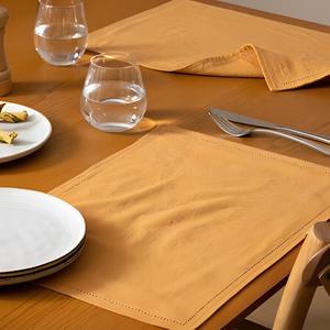 ELINA <b>PLACEMAT</b> CM 45X30 OCHRE <b>YELLOW</b> - Product Image 1