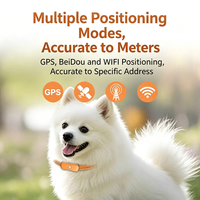 Traceur GPS WiFi LBS pour animaux de compagnie Lingzhi - Localisateur anti-perte Bell-Find pour chats et chiens