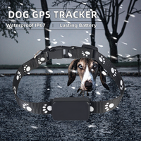 Collier GPS anti-perte pour chien et chat, en plastique, étanche IP67, technologie NFC, localisation précise des animaux en temps réel, vente flash