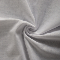 Vente en gros de col de chemise en coton polyester tissé par Tc Tissu de fusion Entoilage thermocollant en tricot
