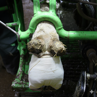 Bandes de pansement pour sabots biodégradables écologiques Flex Wrap 10CM