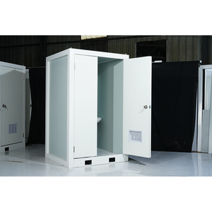 Inodoro móvil portátil prefabricado para exteriores de diseño moderno con instalación rápida para uso en talleres y apartamentos hecho de panel sándwich - Product Image 5
