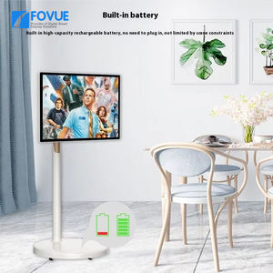 FOVUE 21,5 pulgadas FHD Android <span class=keywords><strong>TV</strong></span> portátil interactivo Pantalla LCD inteligente inalámbrica 5H 9H Batería Pantallas de señalización digital - Product Image 3