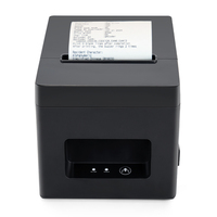 Günstiger Bestseller 80mm Ticket- und Belegdrucker, USB/Bluetooth Thermodrucker, Mini-Desktop-Drucker mit Schneidefunktion, T320
