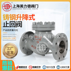 Válvula de Retención de Elevación con Brida de Acero Fundido H41H-16C DN100 WCB para Agua a Temperatura Normal - Product Image 5