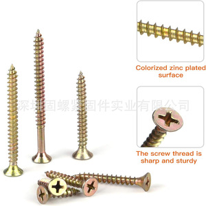 M4 #7 Drywall Screw Assortment Kit 180pcs Metric Black Flat Head Self Tapping Screws For Drywall Fixing - Product Image 3
